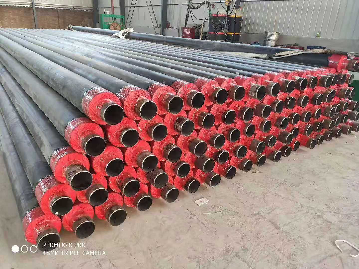 3PE防腐保溫鋼管，鋼套鋼保溫鋼管，三油兩布防腐鋼管